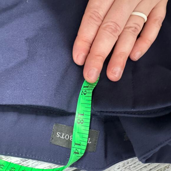 Talbots 20WP Navy Southampton Pants Stretch Dress Slacks - Picture 7 of 8